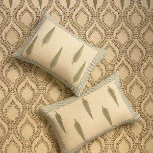 Bageecha Slub Cotton Bedcover-Aaroha Living