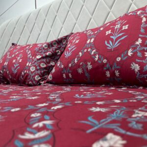 Cotton Block Print Bedsheet-Aaroha Living Cotton Block Print Bedsheet-Aaroha Living