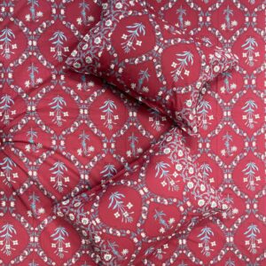 Cotton Block Print Bedsheet-Aaroha Living Cotton Block Print Bedsheet-Aaroha Living