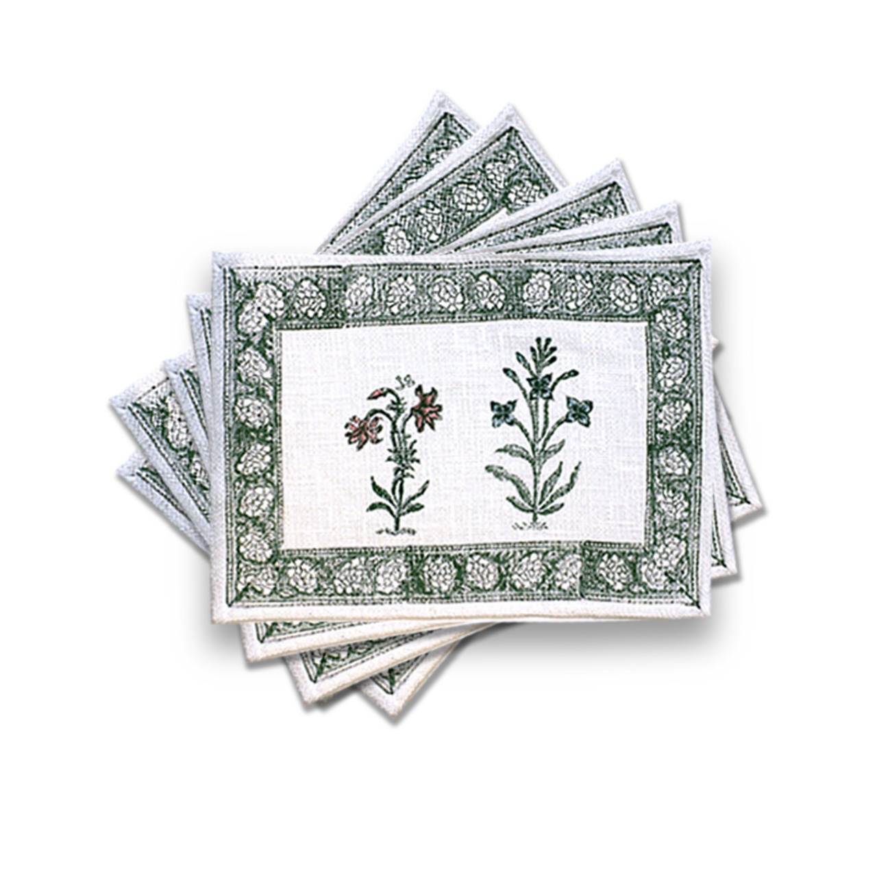 Dining Table Runner with Mat, Napkin-Aaroha Living