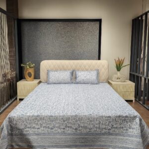 Nature Bloom Premium Cotton Bedsheet