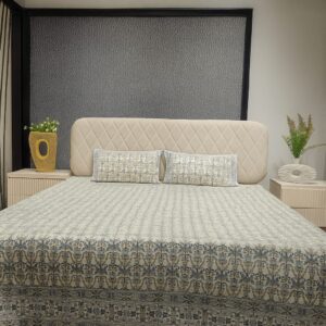 Nature Bloom Premium Cotton Bedsheet