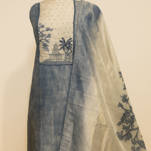 Tissue Printed Unstitched Suit