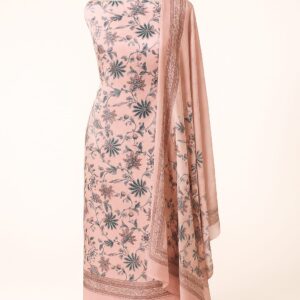 Crape Printed Unstitched Suit