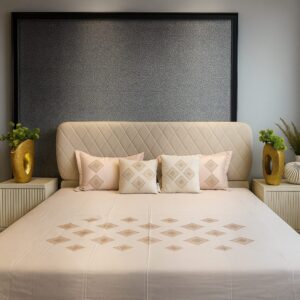 Cotton Embroidered Bedcover