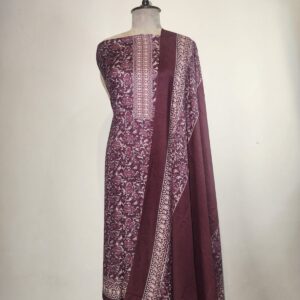 Pashmina Printed Unstitched Suit