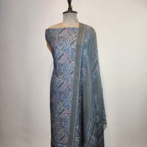Pashmina Printed Unstitched Suit