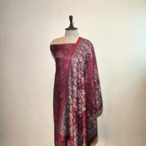 Pashmina Printed Unstitched Suit