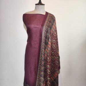 Pashmina Printed Unstitched Suit