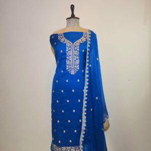 Pashmina Embroidery Unstitched Suit