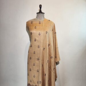 Kashmiri Embroidery Pashmina Unstitched Suit