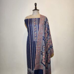 Pashmina Jamawar Weaving Unstitched Suit